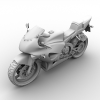Honda CBR-汽车-摩托车-VR/AR模型-3D城