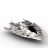 飞船-科技-航天卫星-VR/AR模型-3D城