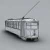 有轨电车-汽车-火车-VR/AR模型-3D城