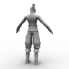 诛仙张小凡-角色人体-角色-VR/AR模型-3D城