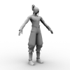 诛仙张小凡-角色人体-角色-VR/AR模型-3D城