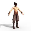 诛仙张小凡-角色人体-角色-VR/AR模型-3D城