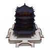 黄鹤楼-建筑-古建筑-VR/AR模型-3D城