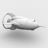 火箭-科技-航天卫星-VR/AR模型-3D城