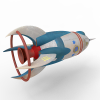 火箭-科技-航天卫星-VR/AR模型-3D城