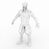 赤壁男猎户-角色人体-角色-VR/AR模型-3D城