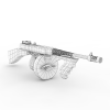 Thompson submachine gun 1921-VR/AR模型-3D城