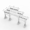 城楼-建筑-古建筑-VR/AR模型-3D城