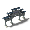 城楼-建筑-古建筑-VR/AR模型-3D城