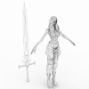 精灵-角色人体-角色-VR/AR模型-3D城