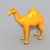 骆驼-动植物-哺乳动物-VR/AR模型-3D城