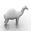 骆驼-动植物-哺乳动物-VR/AR模型-3D城