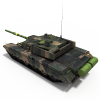 PLA99 TANK-汽车-军事汽车-VR/AR模型-3D城