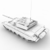 PLA99 TANK-汽车-军事汽车-VR/AR模型-3D城