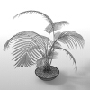室内植物-动植物-盆栽-VR/AR模型-3D城