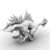 最终幻想中的怪-角色人体-角色-VR/AR模型-3D城
