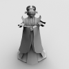 神话OL角色-角色人体-角色-VR/AR模型-3D城