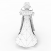 神话OL角色-角色人体-角色-VR/AR模型-3D城