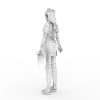 美女-角色人体-角色-VR/AR模型-3D城