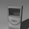 立柜式空调-科技-家用电器-VR/AR模型-3D城