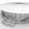 体育馆-建筑-基础设施-VR/AR模型-3D城