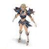 天堂2白精灵-角色人体-角色-VR/AR模型-3D城