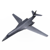 B-1B Lancer轰炸机-飞机-军事飞机-VR/AR模型-3D城