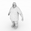 胖男子-角色人体-角色-VR/AR模型-3D城