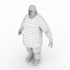 胖男子-角色人体-角色-VR/AR模型-3D城
