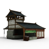 古代打铁铺-建筑-古建筑-VR/AR模型-3D城