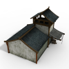 古代打铁铺-建筑-古建筑-VR/AR模型-3D城