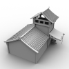 古代打铁铺-建筑-古建筑-VR/AR模型-3D城