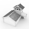 古代打铁铺-建筑-古建筑-VR/AR模型-3D城