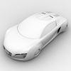 奥迪轿车-汽车-其它-VR/AR模型-3D城
