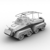 sd.kfz.232通讯车-汽车-军事汽车-VR/AR模型-3D城