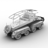 sd.kfz.232通讯车-汽车-军事汽车-VR/AR模型-3D城
