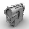 榴弹发射器-VR/AR模型-3D城