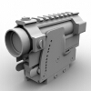 榴弹发射器-VR/AR模型-3D城