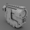 榴弹发射器-VR/AR模型-3D城