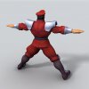 街头霸王：拜森-角色人体-角色-VR/AR模型-3D城