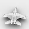 歼击机-飞机-军事飞机-VR/AR模型-3D城