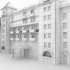 莫泰酒店圣日酒店-建筑-办公-VR/AR模型-3D城