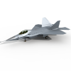 16118 歼20-飞机-军事飞机-VR/AR模型-3D城