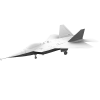 16118 歼20-飞机-军事飞机-VR/AR模型-3D城
