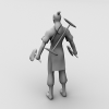 冯阿三-角色人体-角色-VR/AR模型-3D城