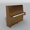 钢琴-文体生活-VR/AR模型-3D城