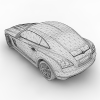 跑车-汽车-家用汽车-VR/AR模型-3D城