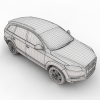 黑色奥迪Q7-汽车-家用汽车-VR/AR模型-3D城