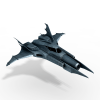 Batwing战斗机-飞机-军事飞机-VR/AR模型-3D城