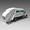 垃圾车-汽车-其它-VR/AR模型-3D城